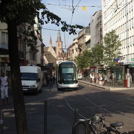 Appartement Gare Strasbourg Avec Parking Buitenkant foto